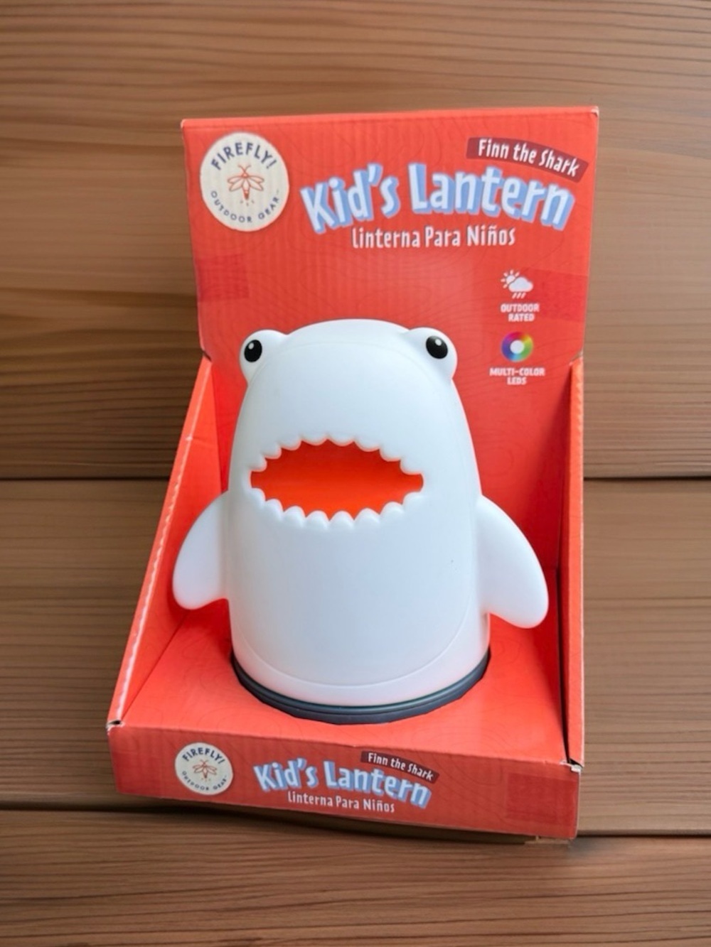 Firefly Finn the Shark Kids Lantern - NEW